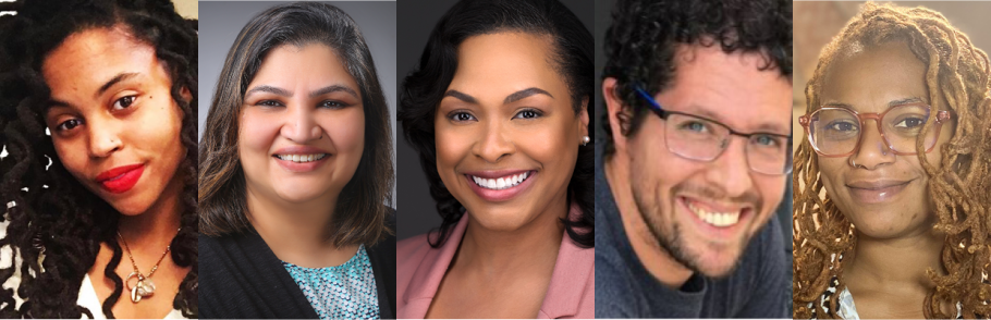 five new faculty headshots