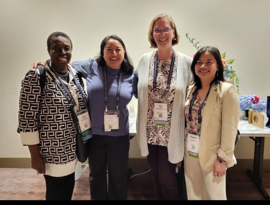 Judi, Carolyn, Alison, Loan at CSWE