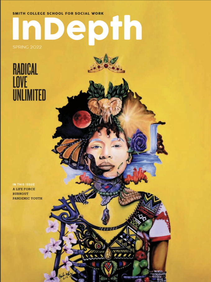 Cover of Spring 2022 InDepth magazine