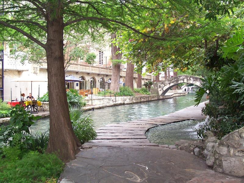 San Antonio river walk.