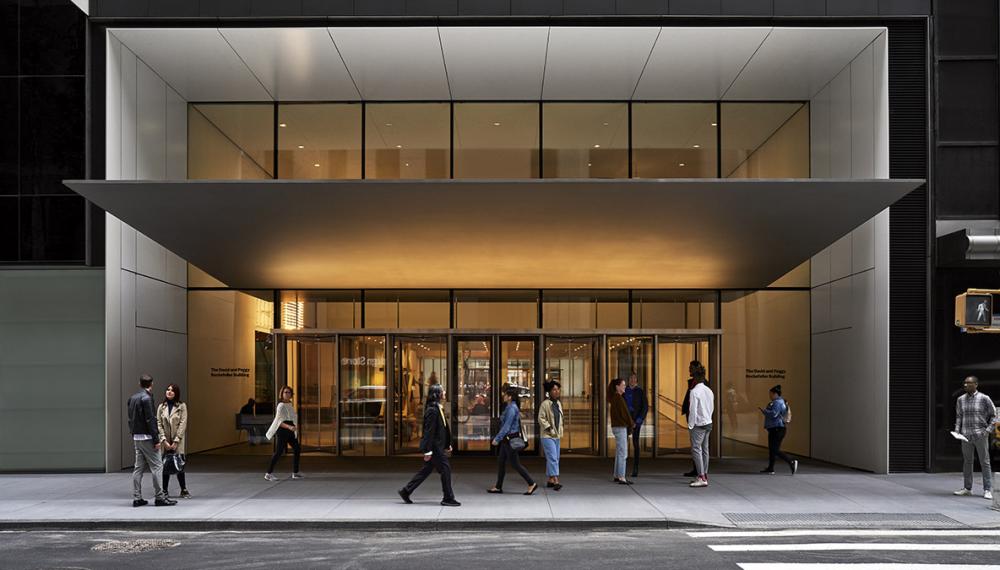 Entrance to the MoMA, photo by Noah Kalina