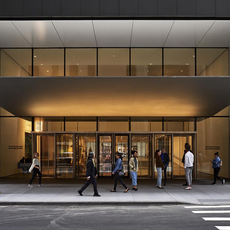 Entrance to the MoMA, photo by Noah Kalina