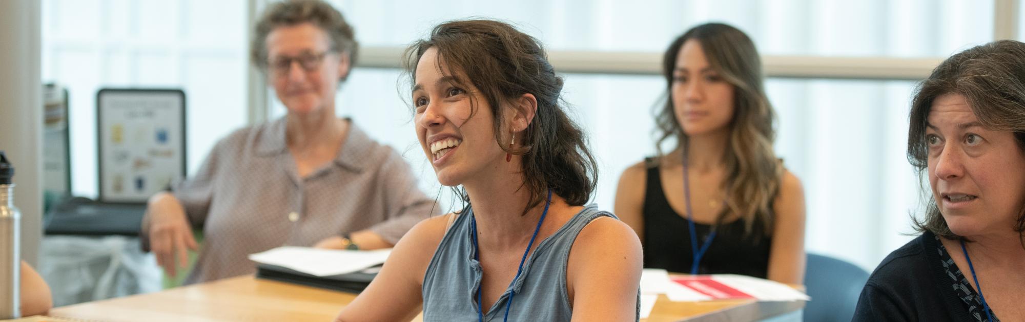 Post graduate clinicians participate in a session at the 2019 Deepening Clinical Practice Conference at Smith College.